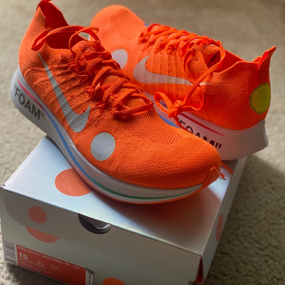 Nike Zoom Fly Mercurial FK / Off White - Picture 4 of 16